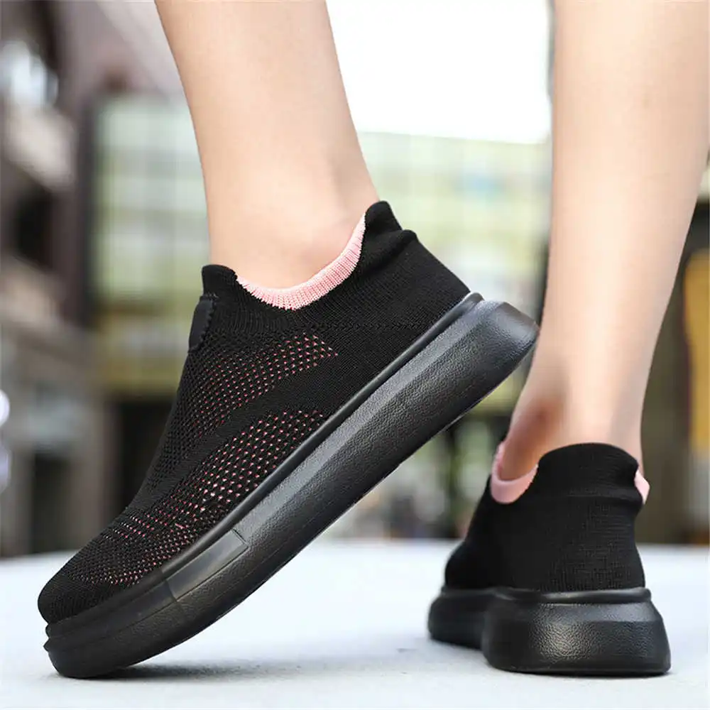 Streetwear Brands In Uk - Platform Stockings Brown Shoes For Woman
