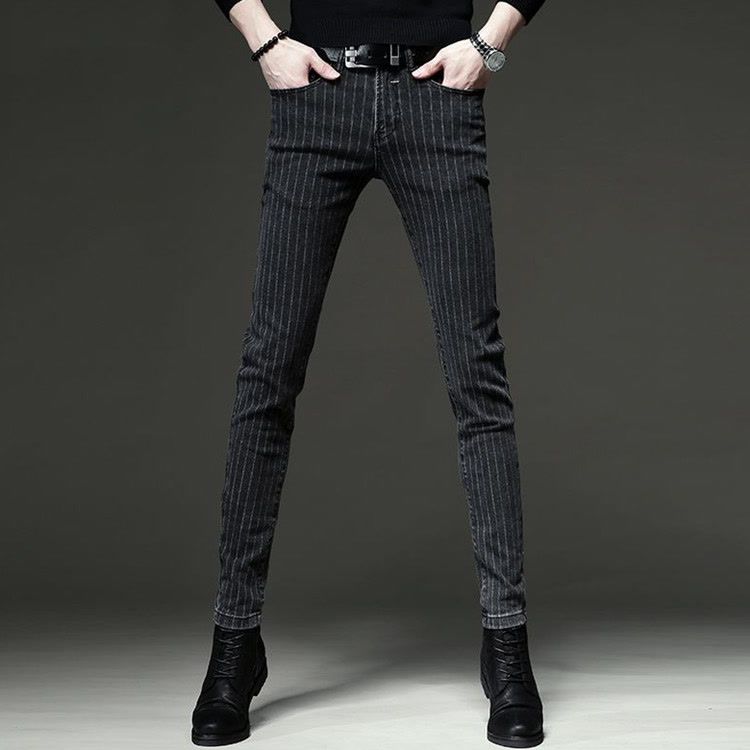 Striped Jeans 2025 Men's Trend - Streetwear Brand Denim ulasan dan harga