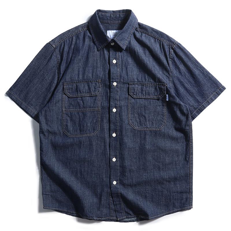 Retro Japanese Style Loose Fit - Streetwear Brand Denim ulasan dan harga