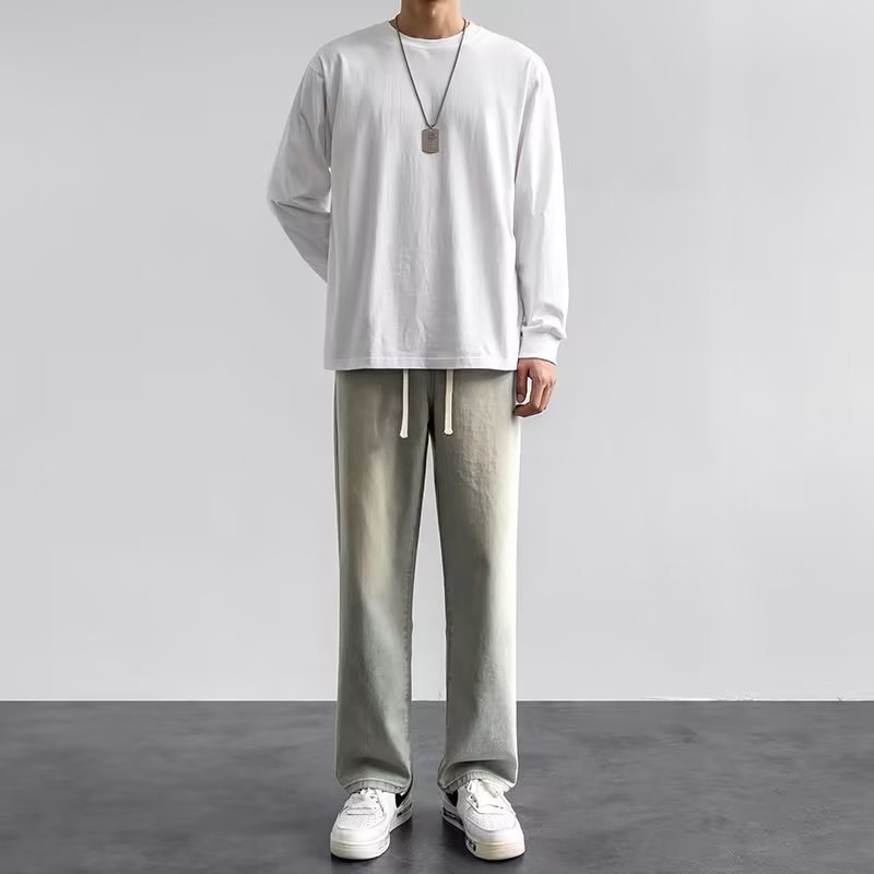 Korean Style Streetwear New Fa - Streetwear Brand Denim ulasan dan harga