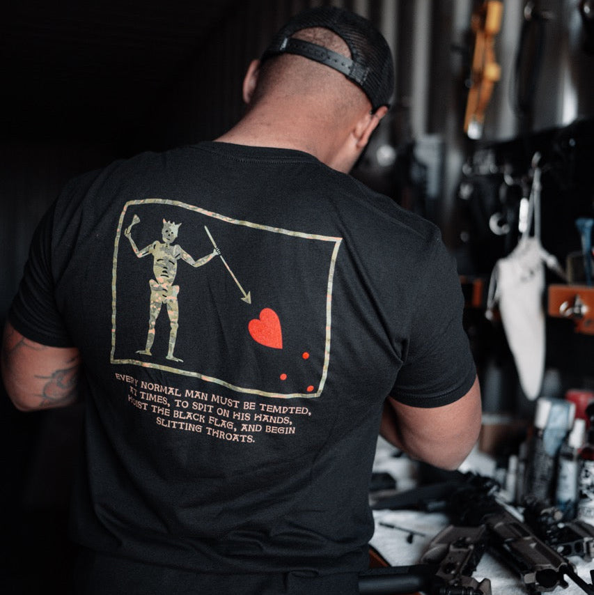 Hoist The Black Flag Savage Ta - Streetwear Brand Tees ulasan dan harga