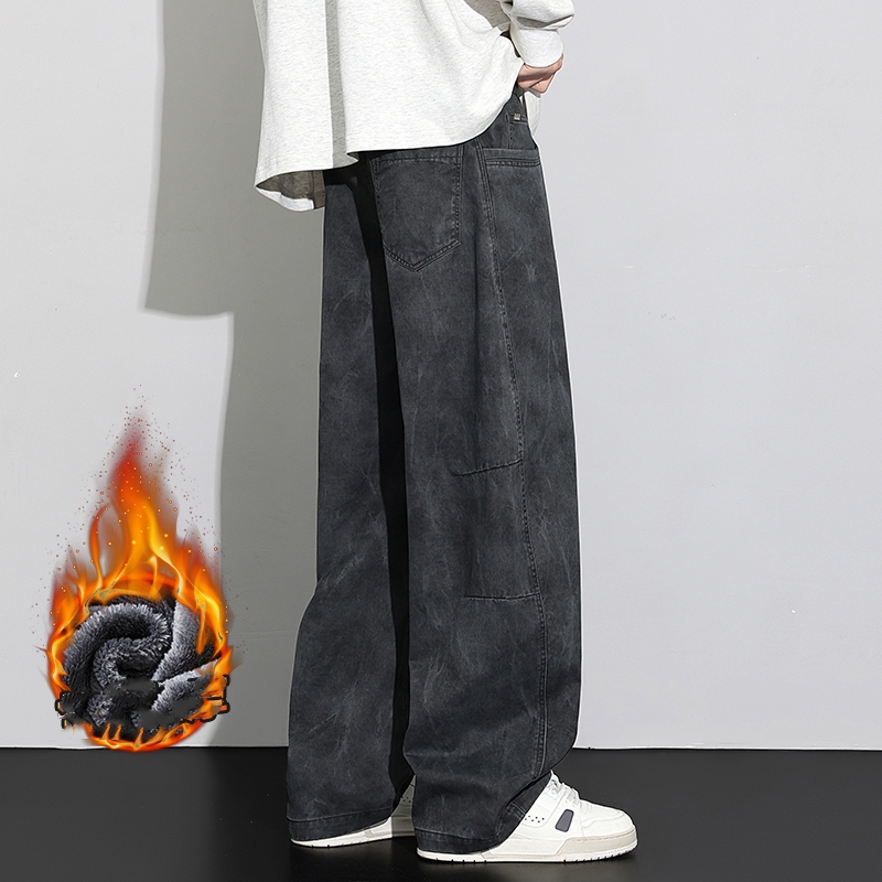 2026 Men's Loose Cotton Pants  - Streetwear Brand Vintage ulasan dan harga