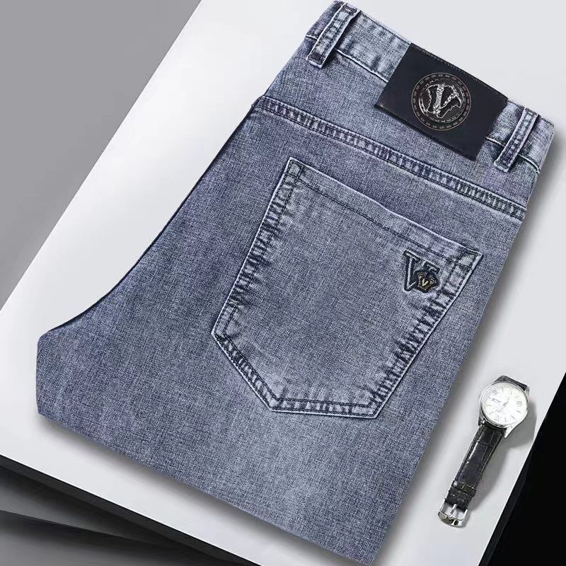 Summer Thin Jeans denim Street - Streetwear Brand Denim ulasan dan harga