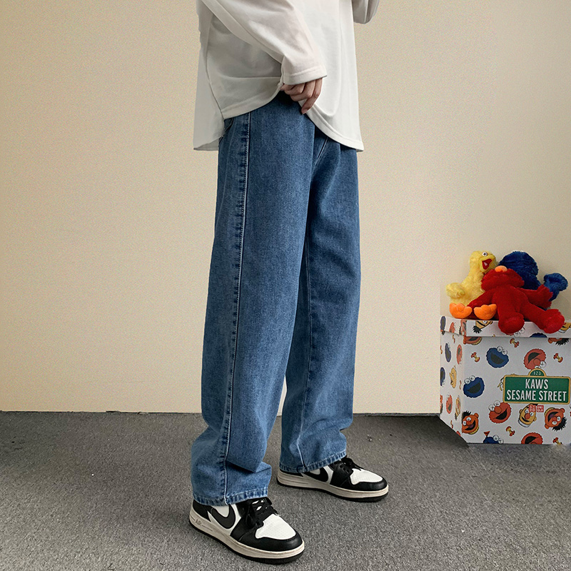 New Streetwear Baggy Jeans Men - Streetwear Brand Denim ulasan dan harga